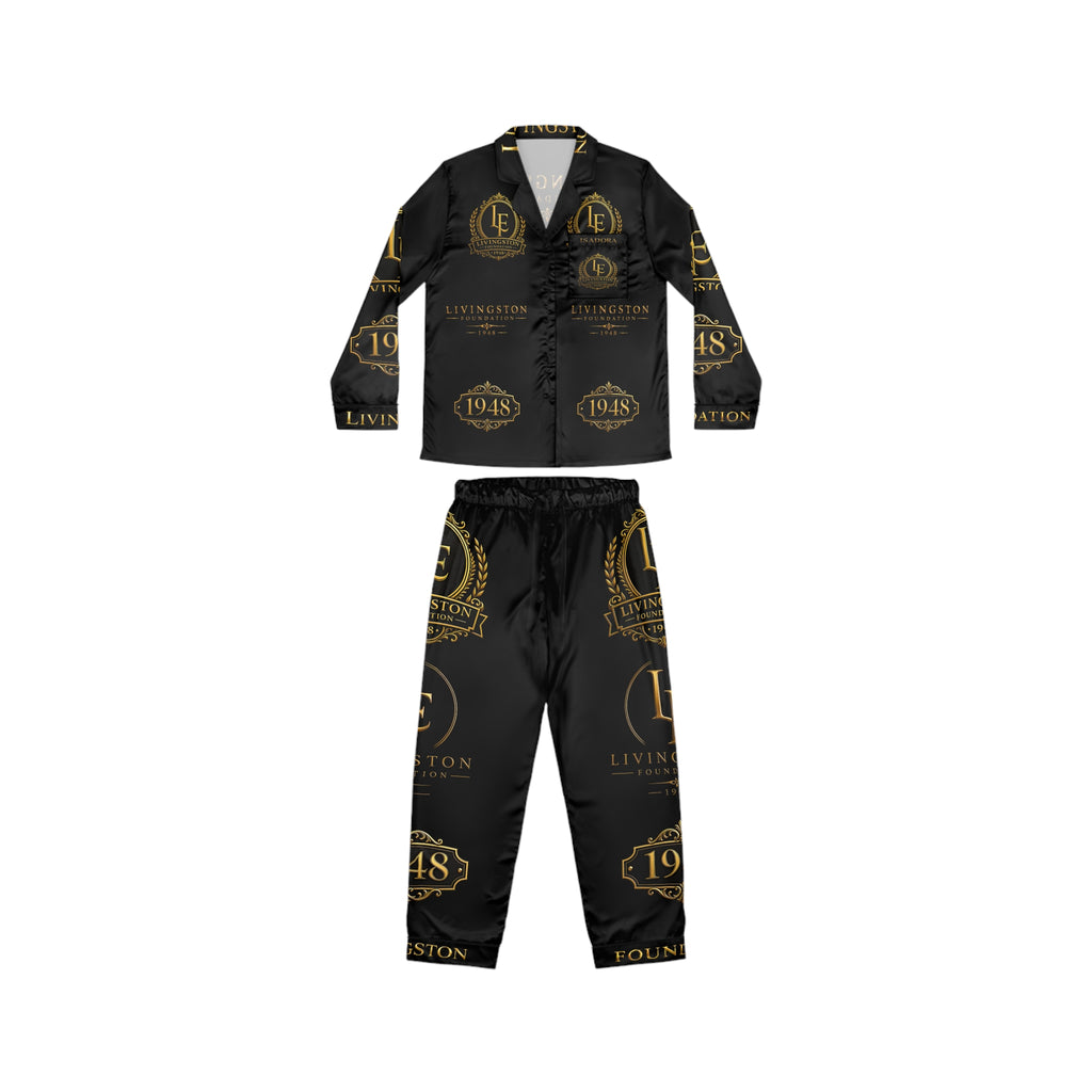 Women's Satin Pajamas (AOP)