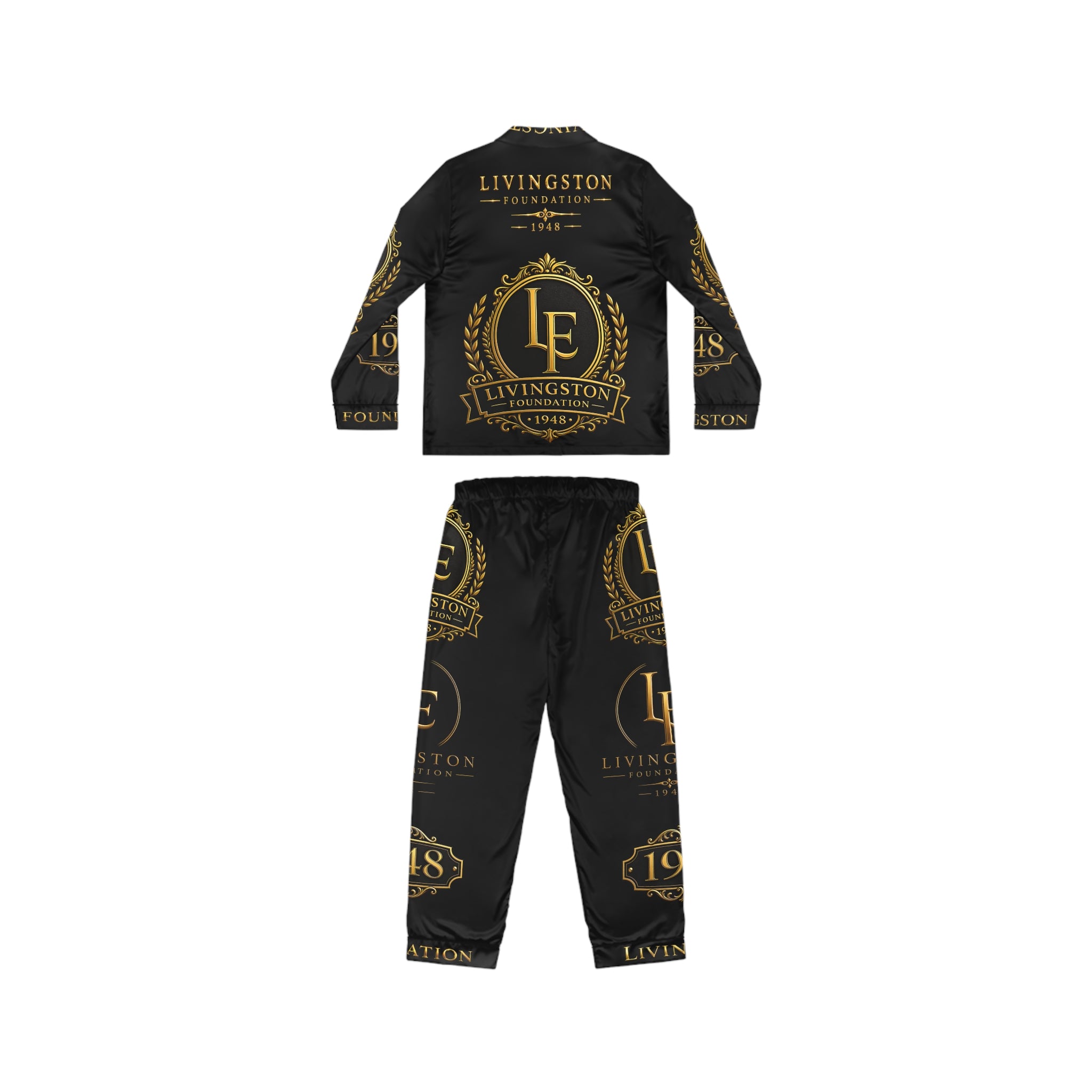 Women's Satin Pajamas (AOP)